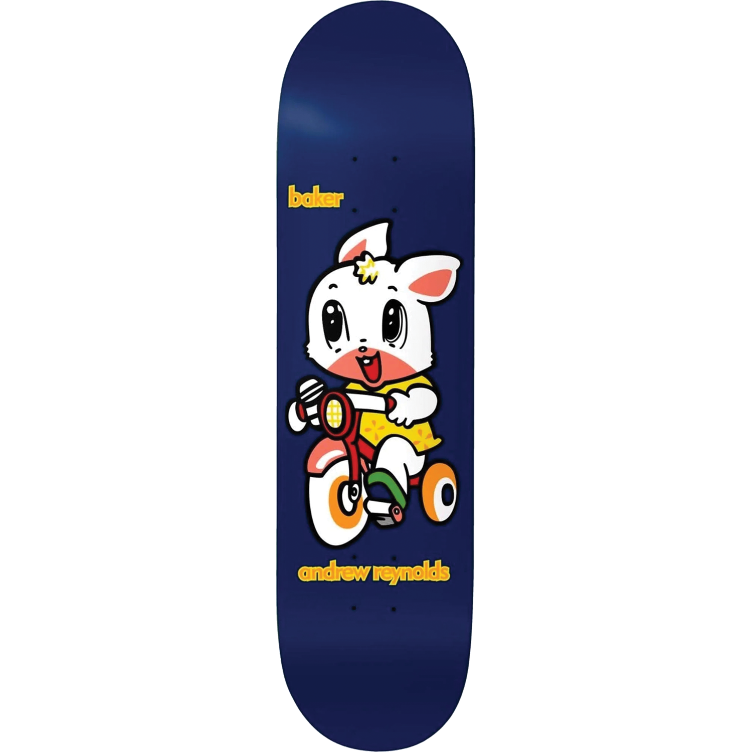 Baker Reynolds Bunny Skateboard Deck - 8.25"