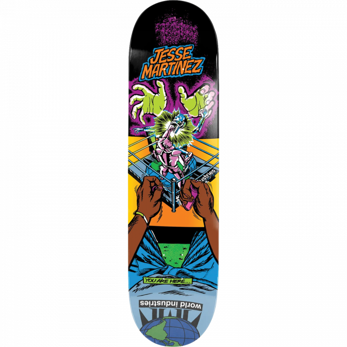 World Industries Martinez Rock'em Sock'em Deck - 8.5″