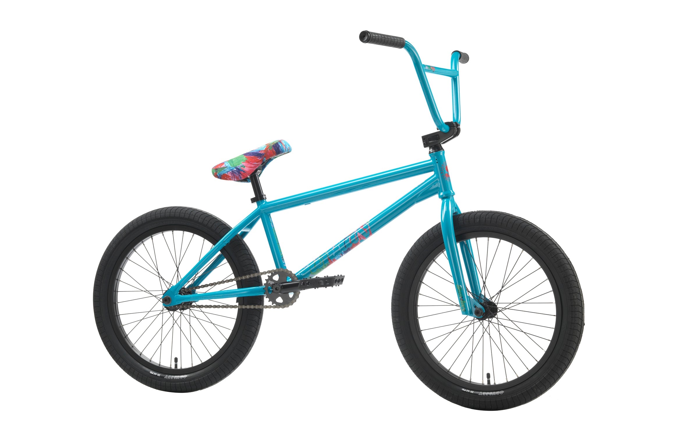 Sunday Forecaster (FC) Aaron Ross 20.5" Complete BMX Bike - Gloss Ocean Blue