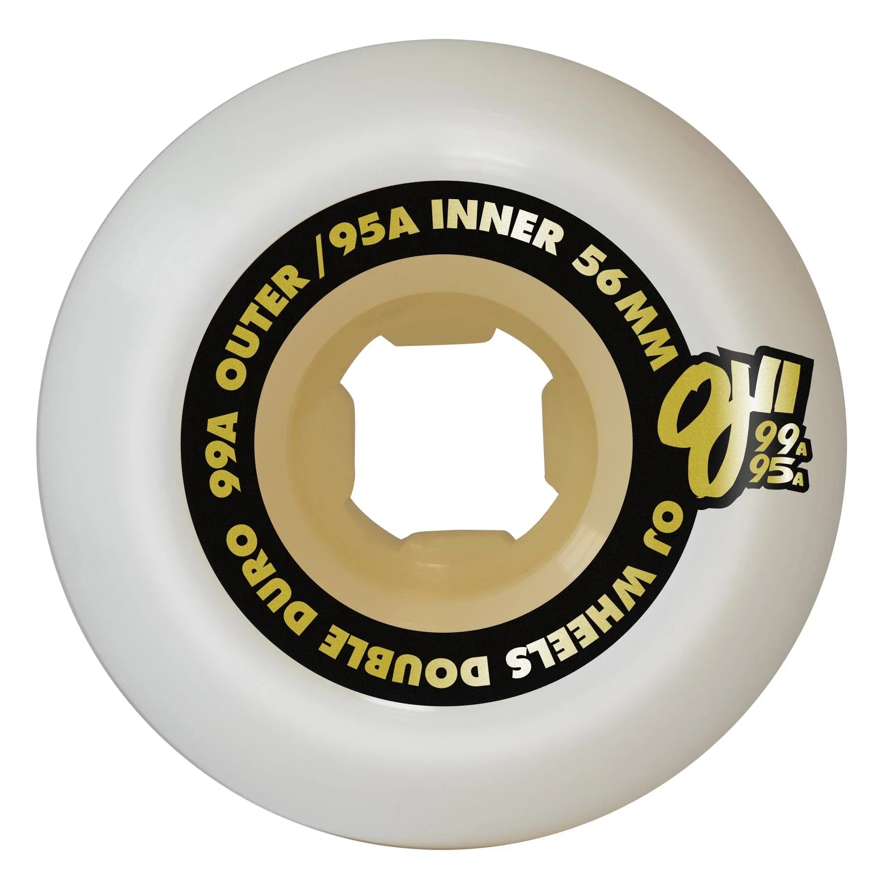 Oj Double Duro Chubbies 56mm 95a/99a Skateboard Wheels