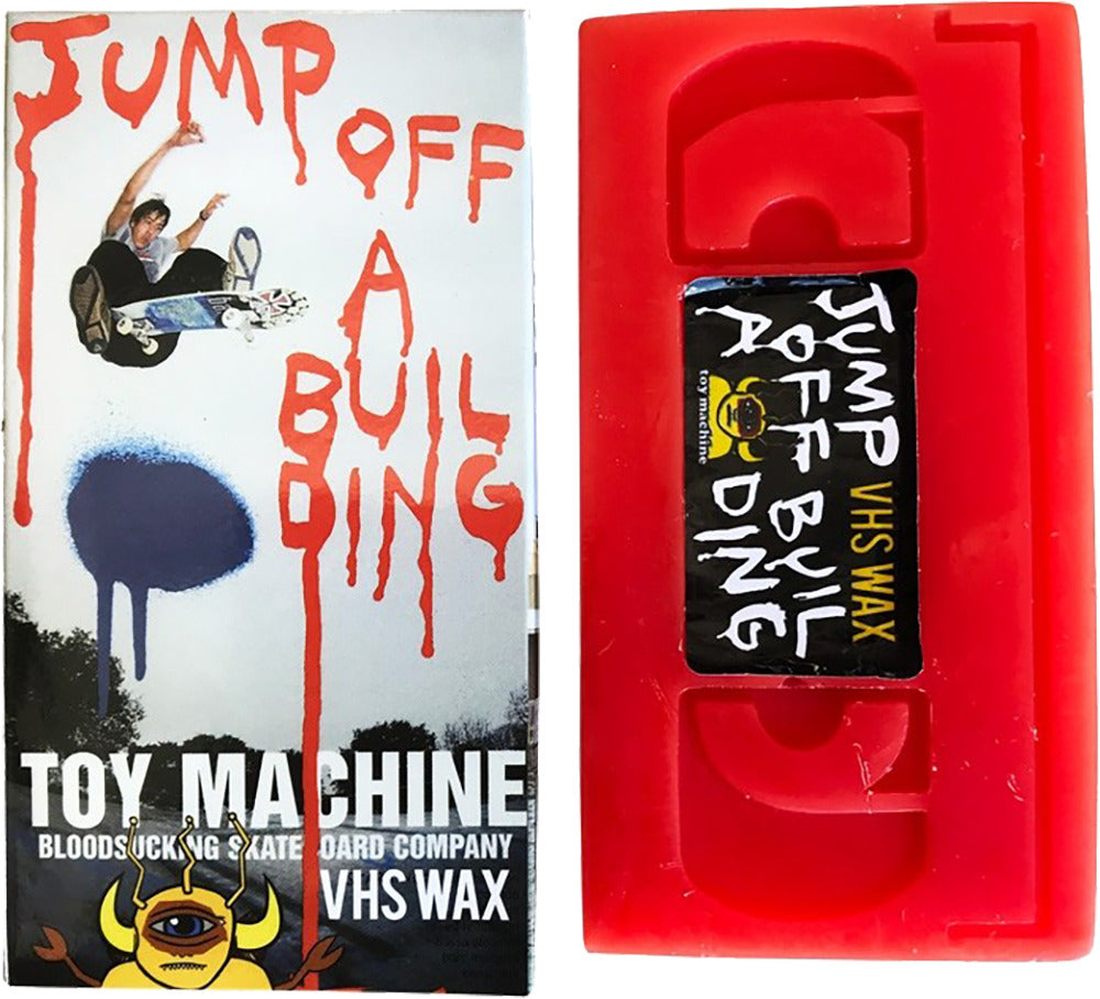 Building Exploding Vhs Toy Machine VHS Wax Jump Off A Building - Red