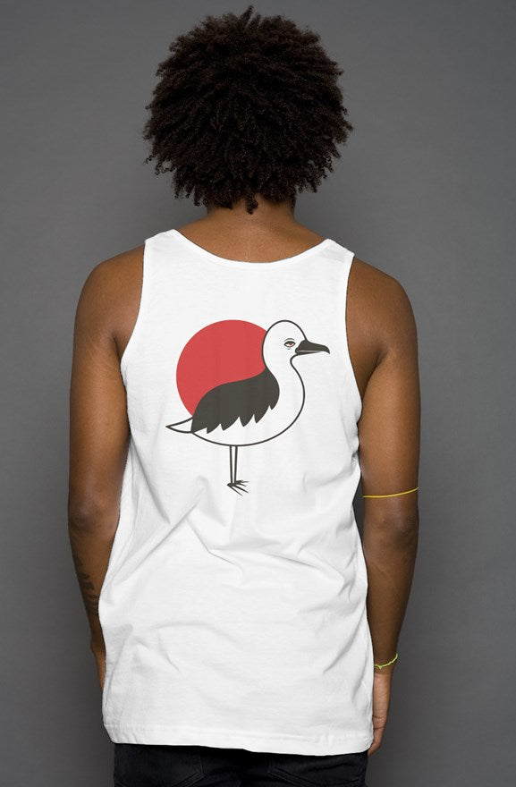 AF SEABIRD SUNSET TANK 2.0 WHT SALE ITEM