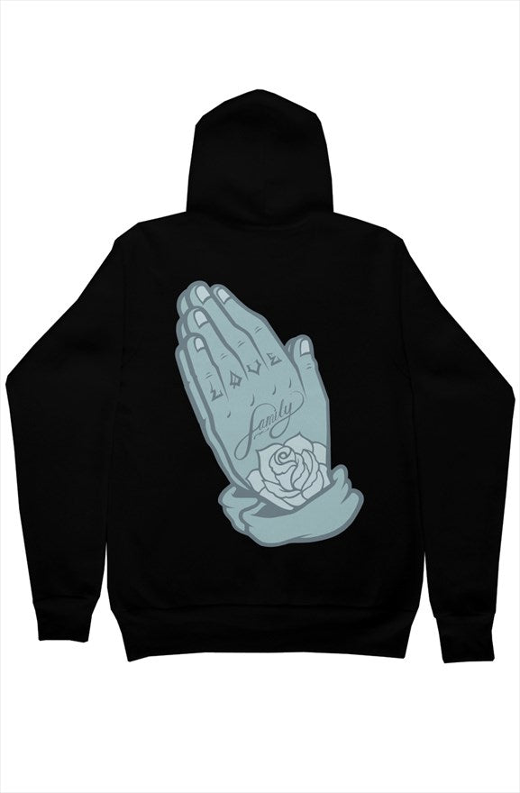 AF PRAYER HOODIE BLK/BLU