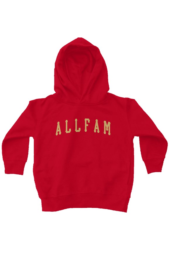 AF BALLERS YOUTH HOODIE RED/TAN