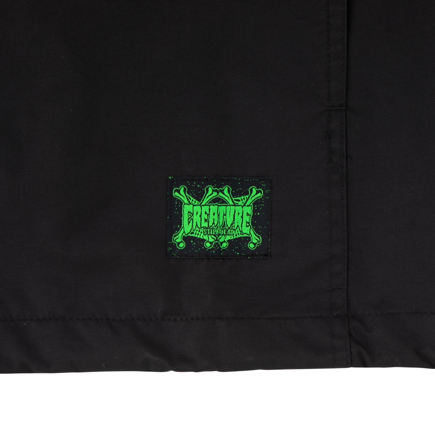 Creature Patent Hooded Windbreaker