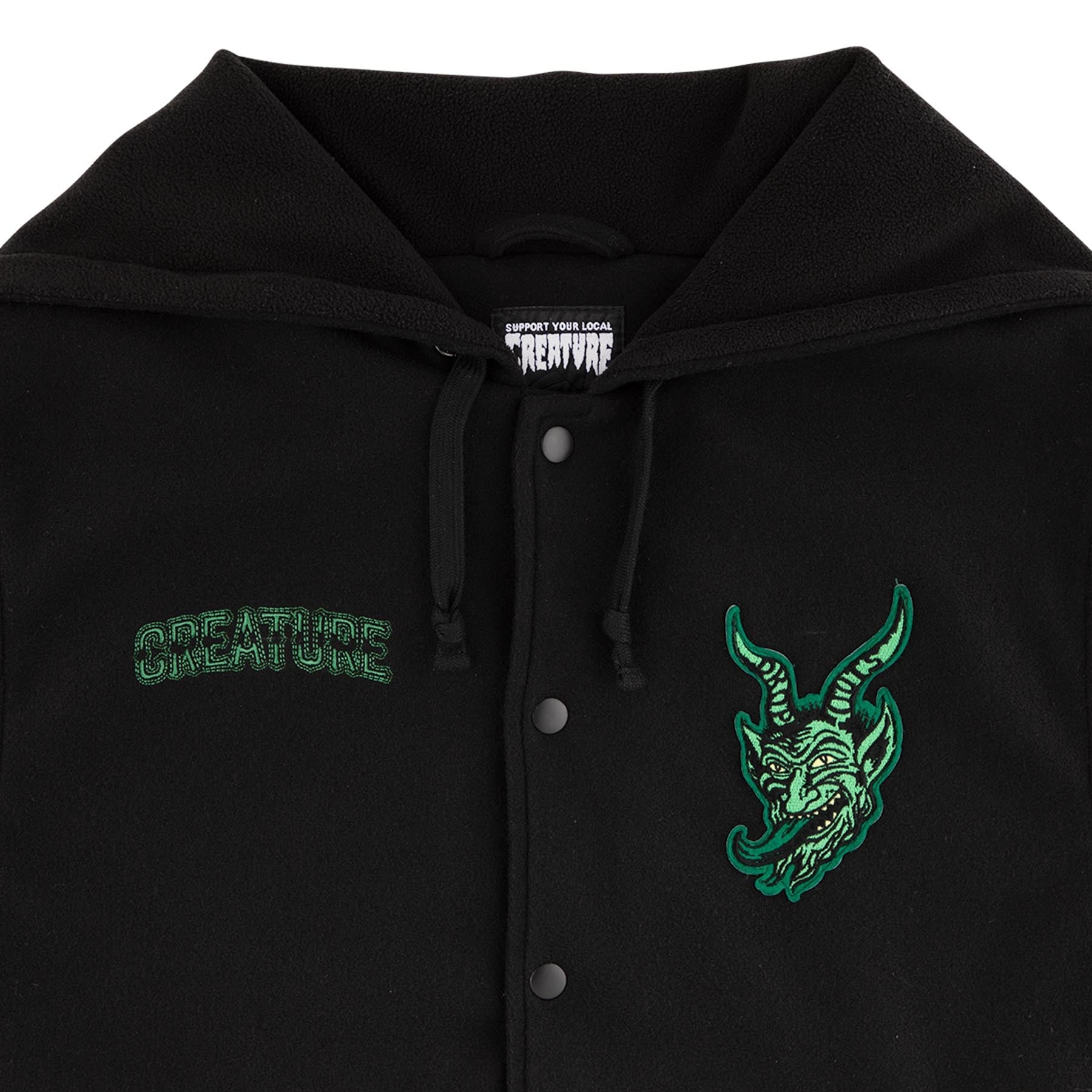 Creature Drop Out Varsity L/S Jacket