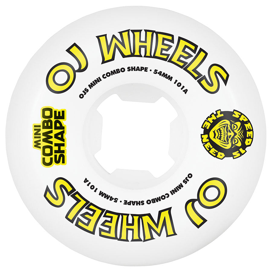 OJ Team Line Original Mini Combo 54mm 101a Skateboard Wheels