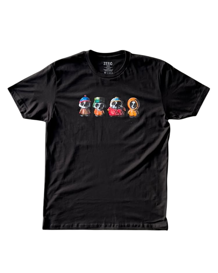 Zero South Park Horror Short Sleeve T-Shirt - Black