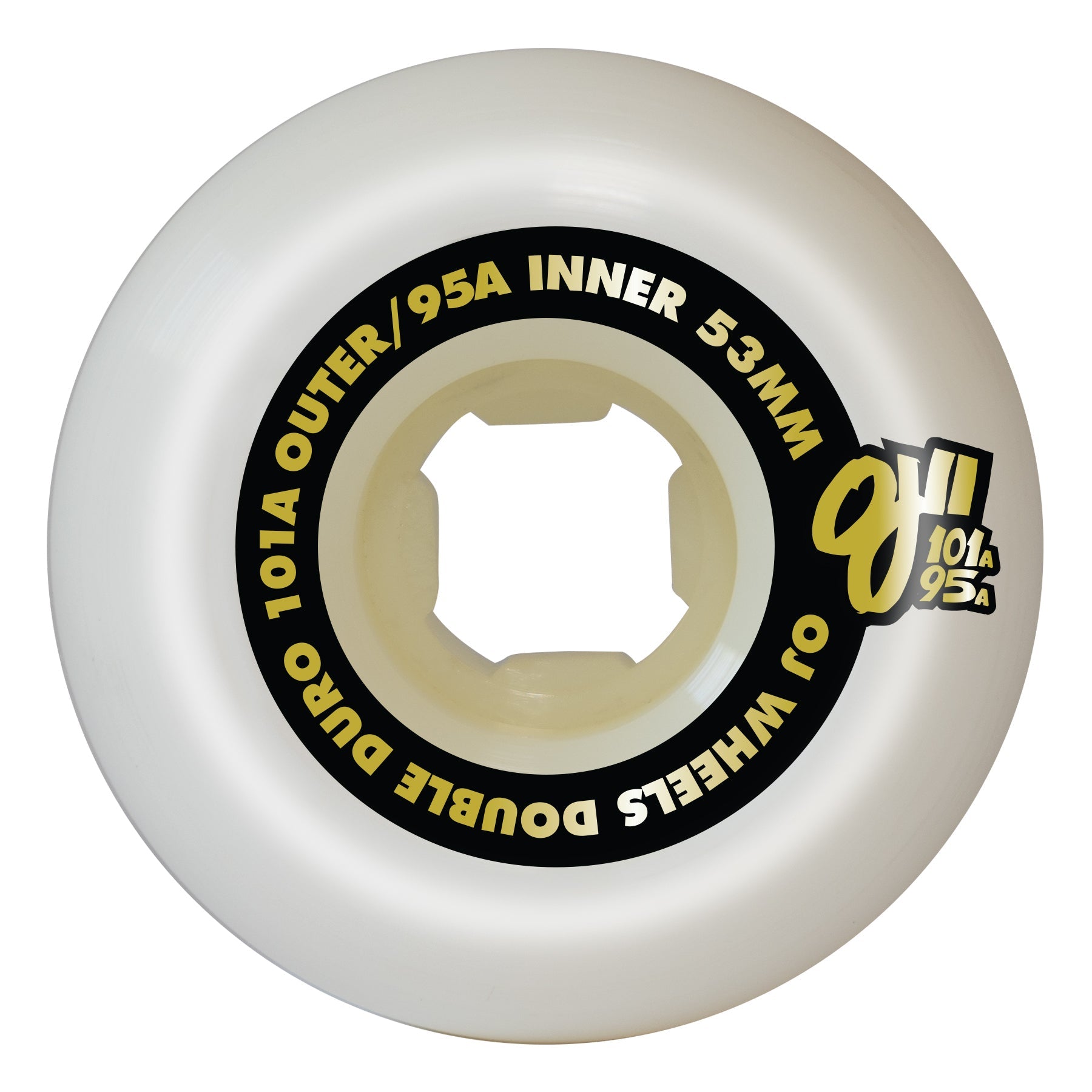 Oj Double Duro MIni Combo 53mm 101a/95a Skateboard Wheels