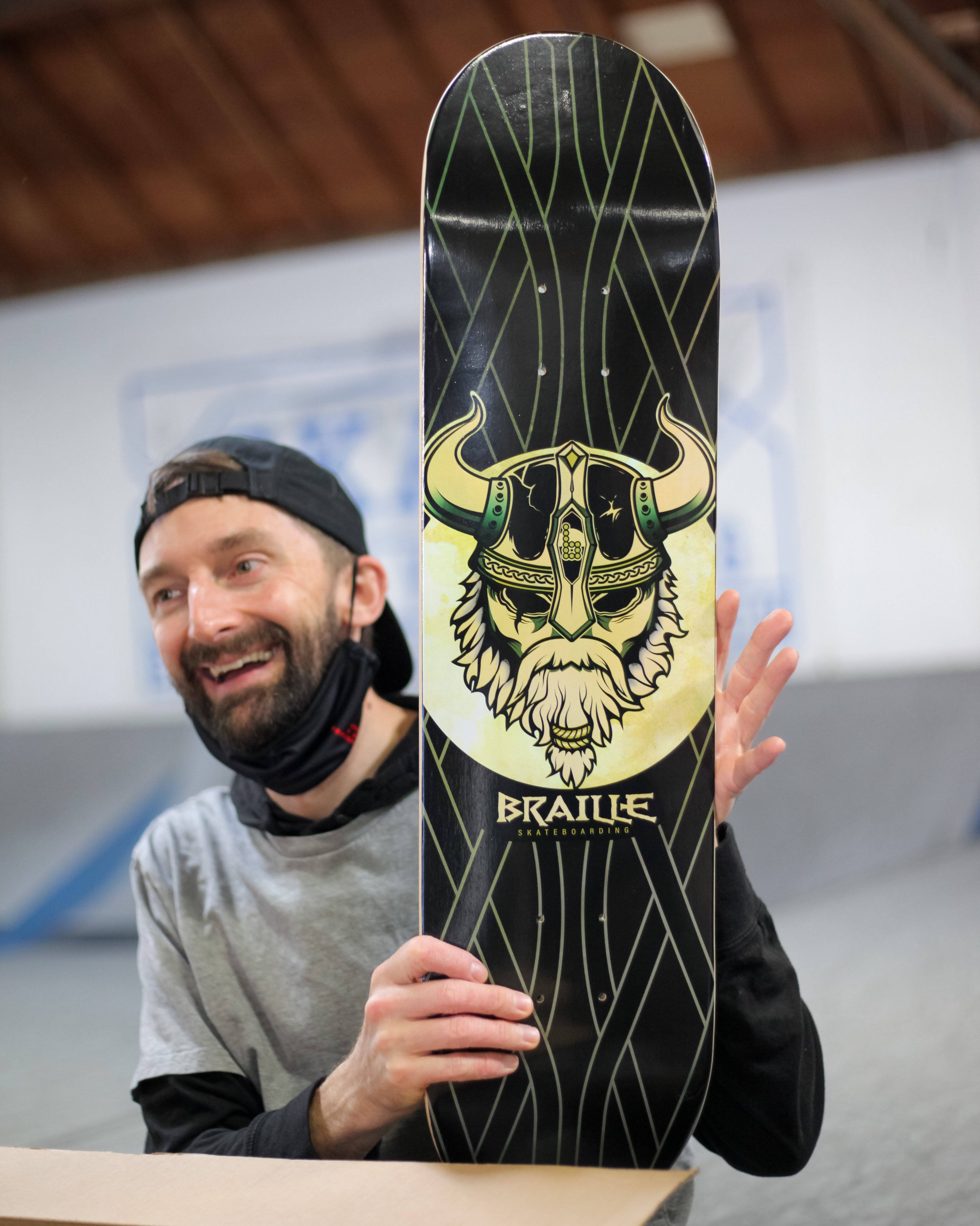 Viking Skateboard Deck