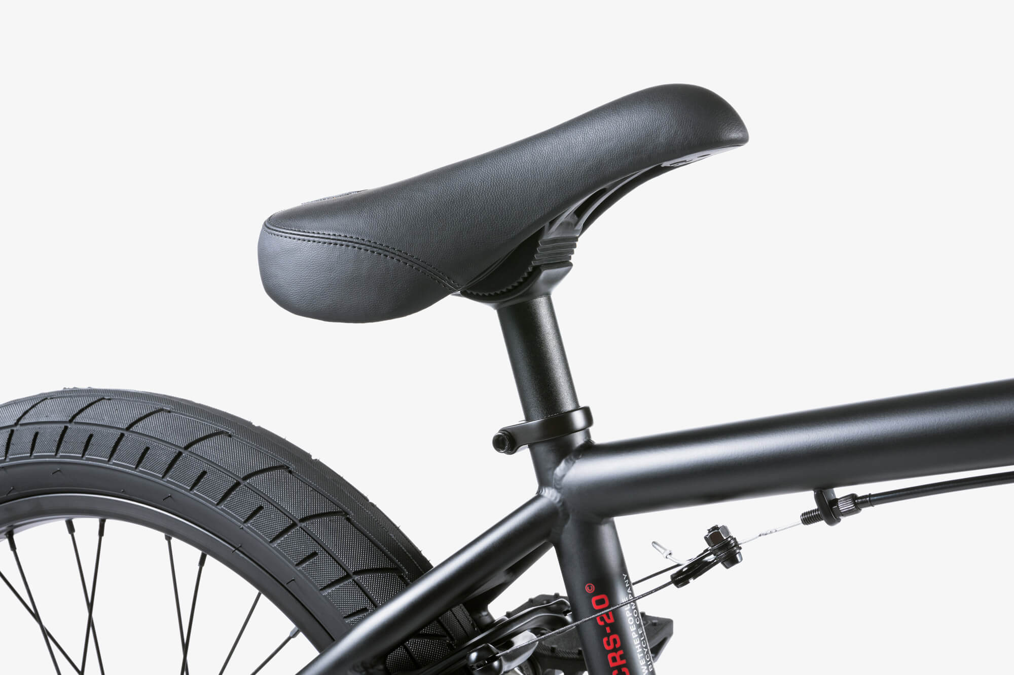 WTP CRS FC 20.25″ TT Complete BMX Bike - Matt Black