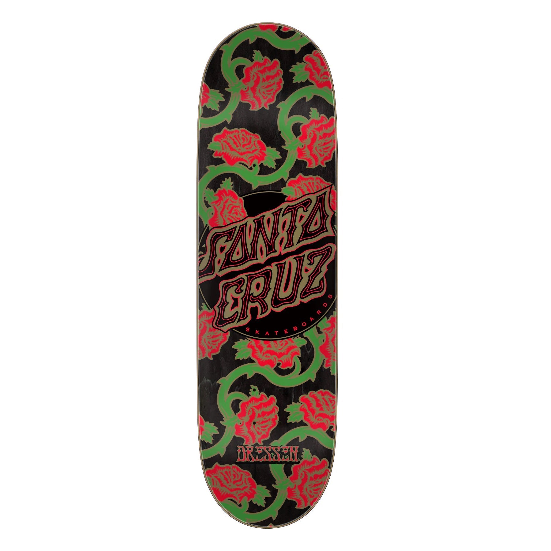 Santa Cruz Dressen Roses Dot VX Skateboard Deck - 8.80″