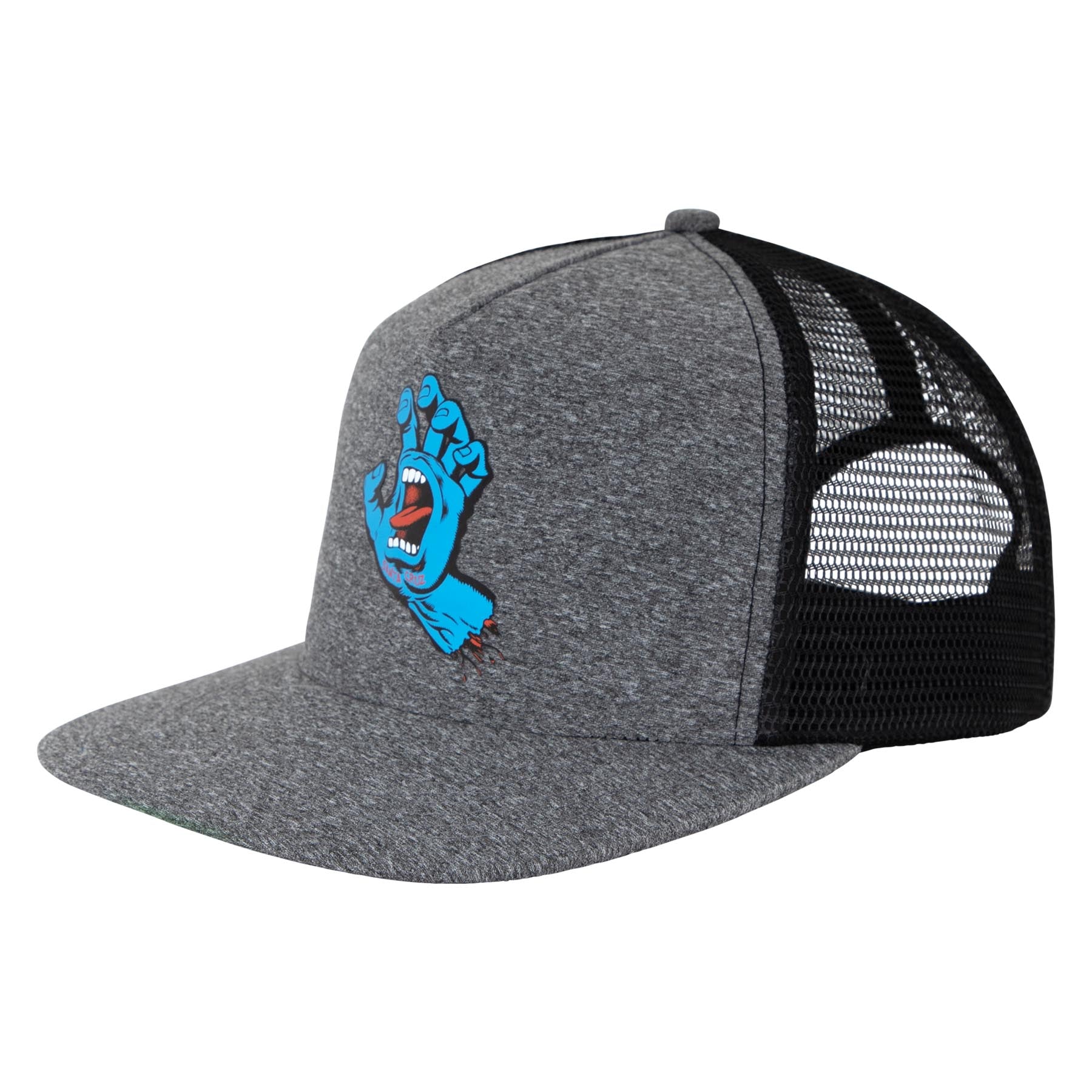 Santa Cruz Screaming Hand Front Mesh Trucker High Profile Hat