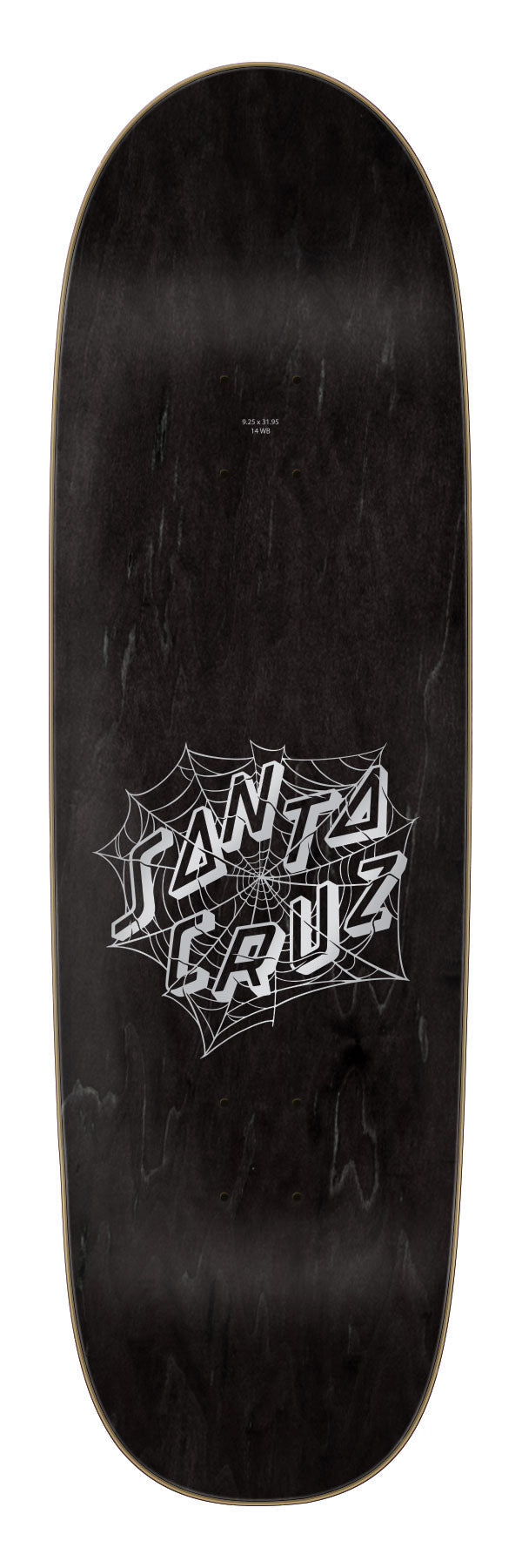 SANTA CRUZ DRESSEN "Spider" Pro 9.25" SKATEBOARD DECK