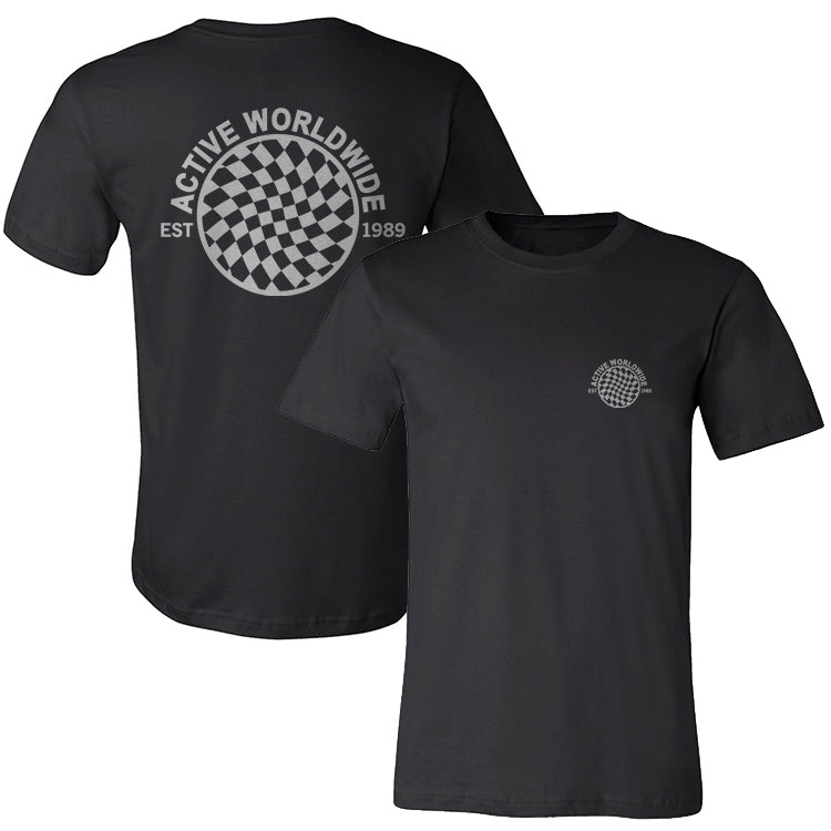 Active World Wide Checkerboard T-Shirt