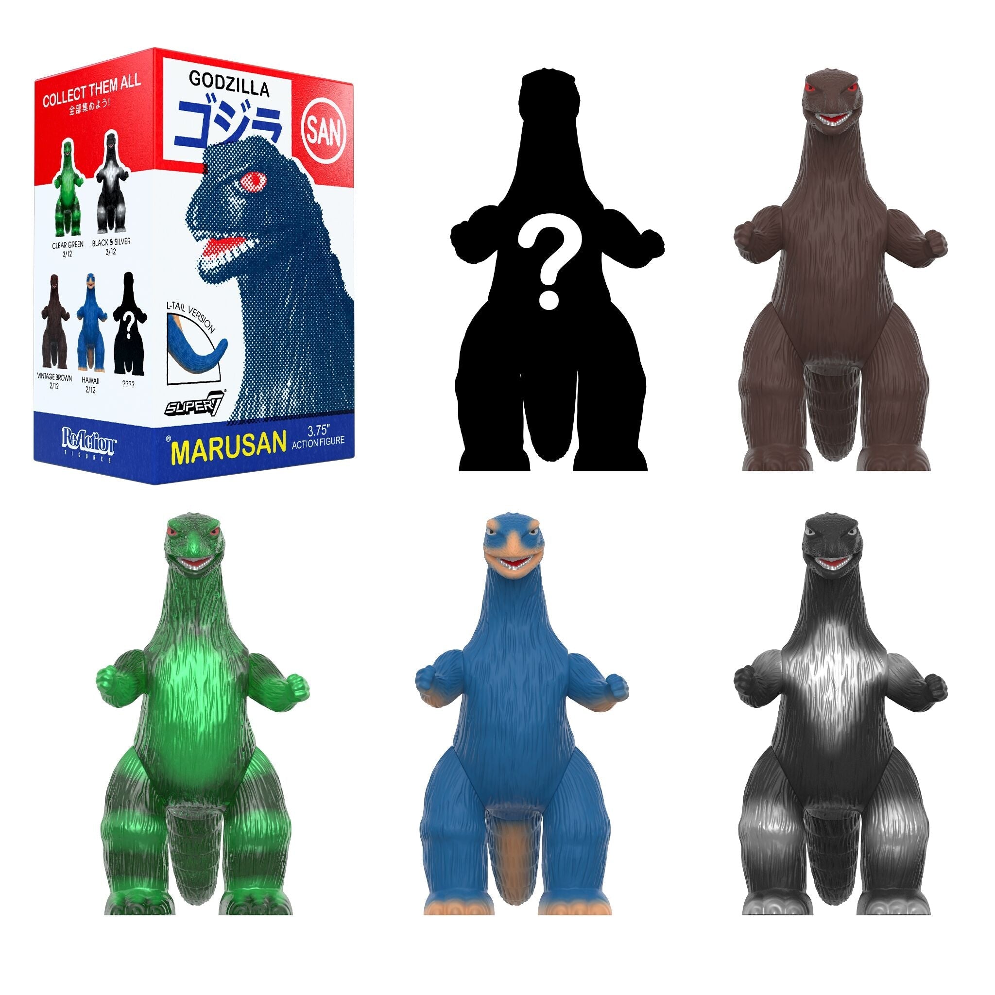 Super7 x Toho Blind Box Wave 06 (Marusan) - Blind Box Flat