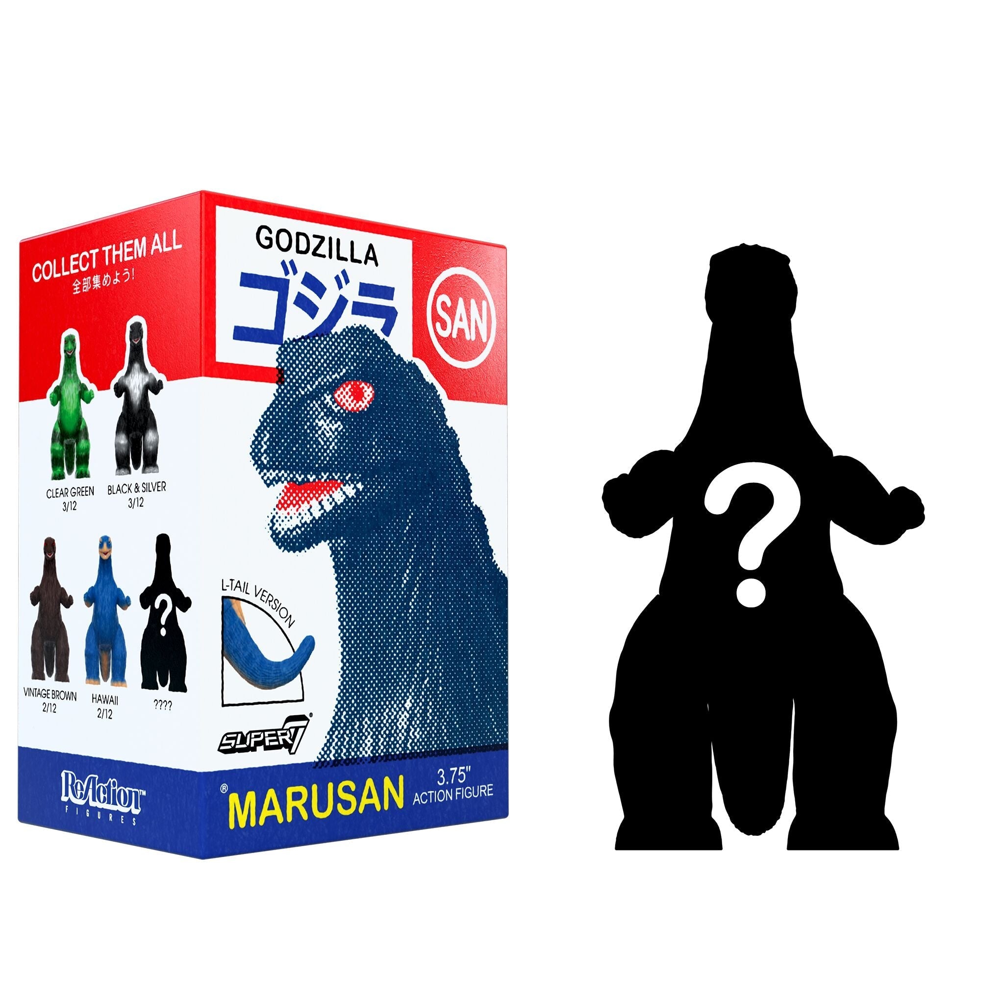 Super7 x Toho Blind Box Wave 06 (Marusan) - Blind Box Flat