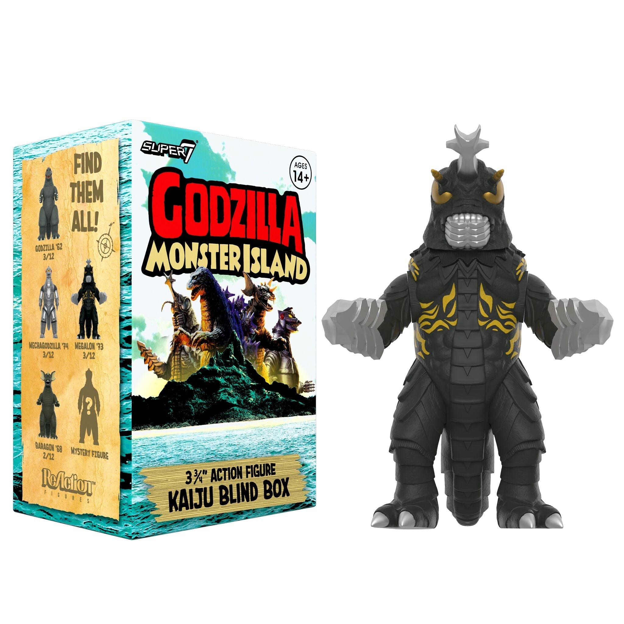 Super7 x Toho Blind Box Wave 07 (Monster Island) - Blind Box Flat
