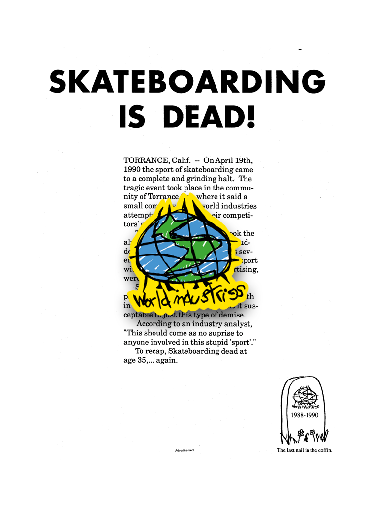 World Industries Scribble Enamel Pin