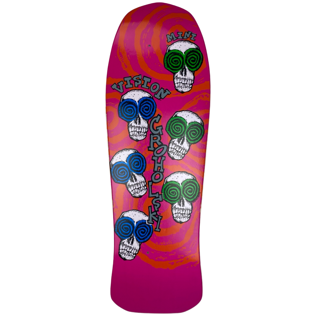 Vision Groholski Skeleton Mini LTD Love 9.75" Skateboard Deck