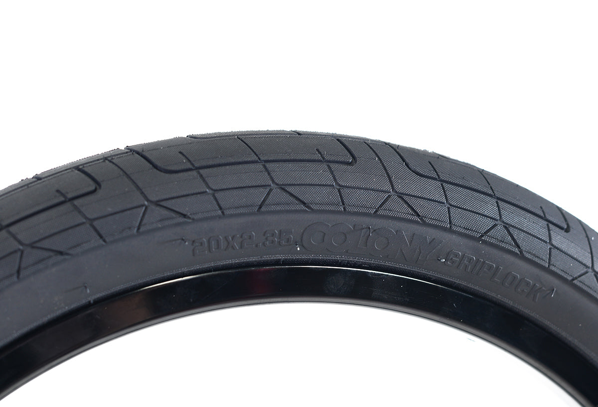 Colony BMX Griplock Tire 20" x 2.35" - Black/Black