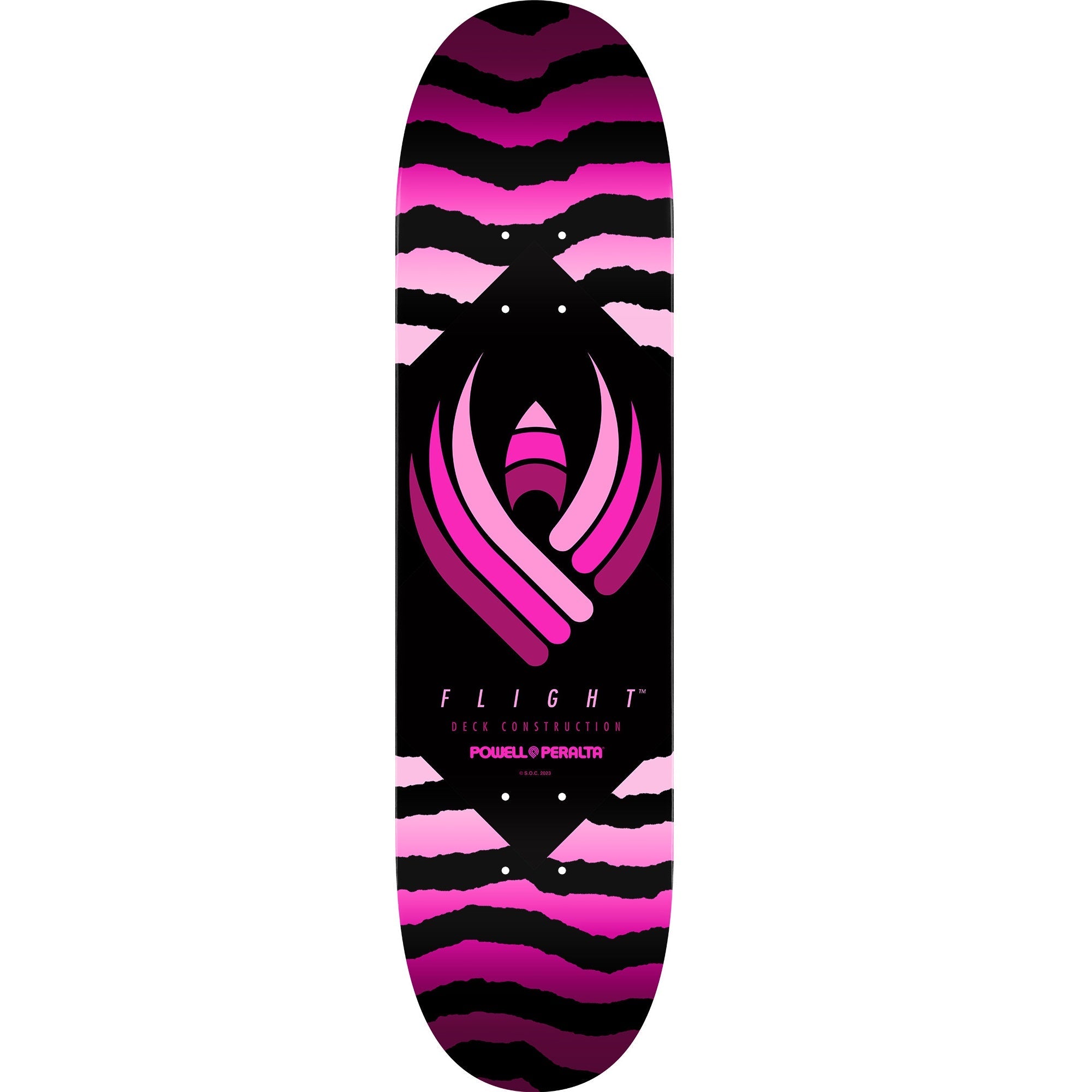 Powell Peralta Flight Safari Skateboard Deck - 8.0″ Pink
