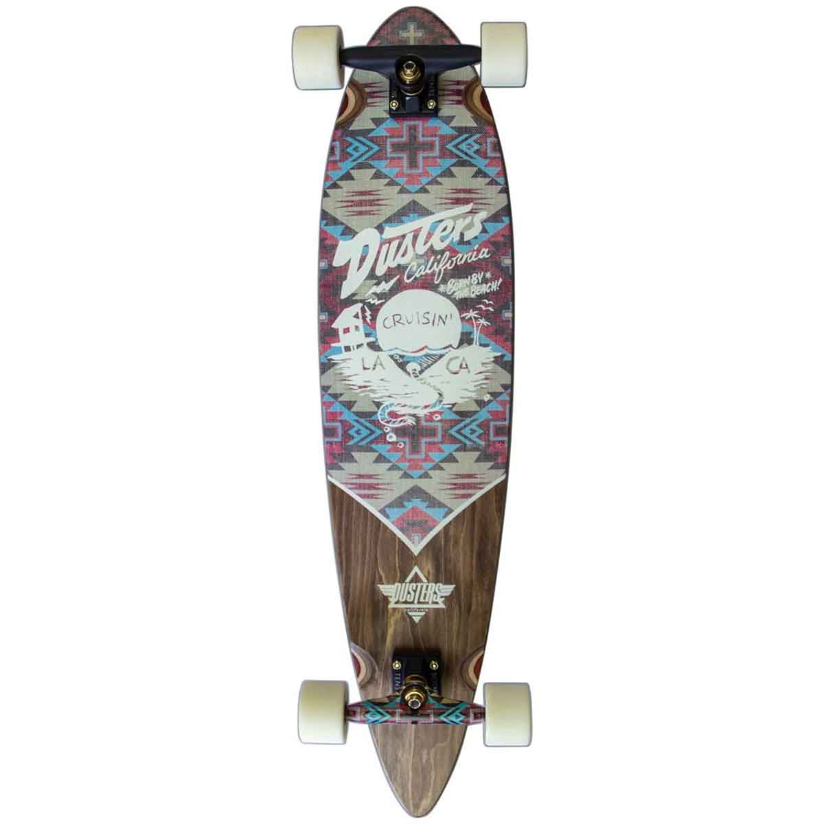 Dusters Crusin Nomad Longboard Complete - 37″ Multi