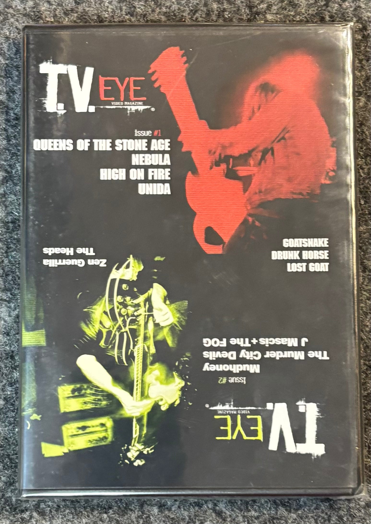 T.V.EYE DVD #1 AND #2 (NTSC) DVD