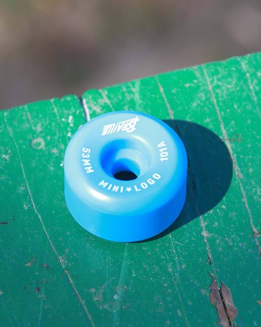 Braille x Mini Logo Collab Skateboard Wheels
