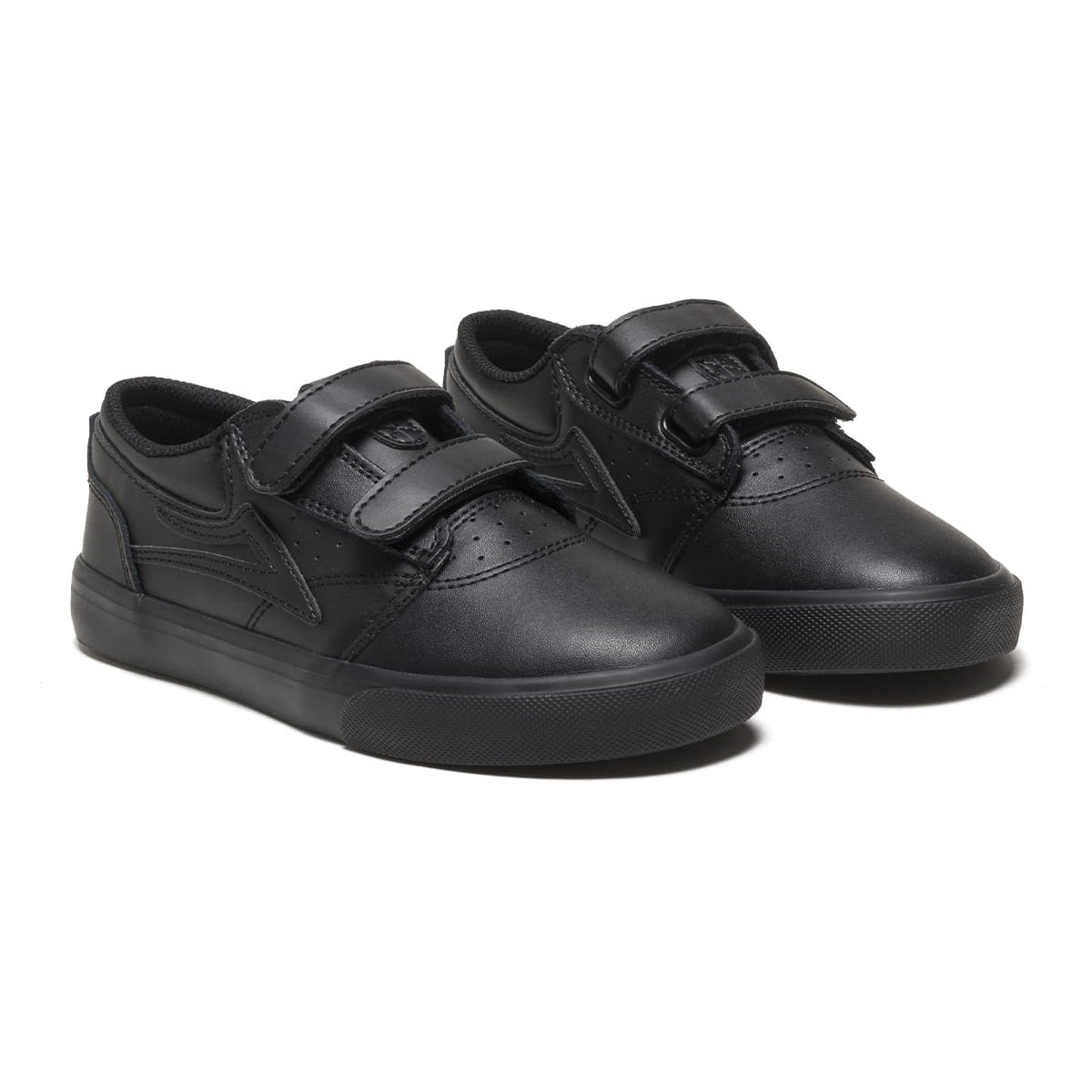 Lakai Shoes Griffin Kids - Black/Black Leather