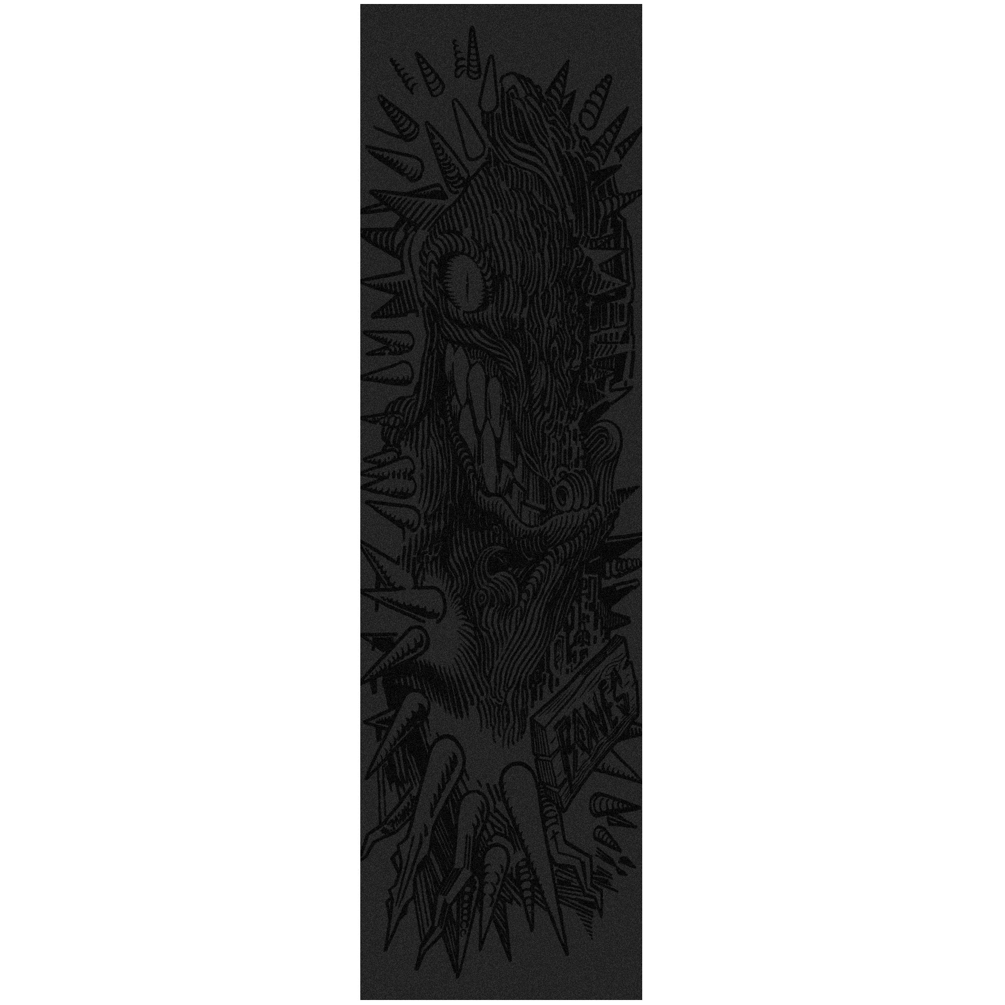 Bones Gritteeth Single Sheet Griptape 9″x33″ - Black
