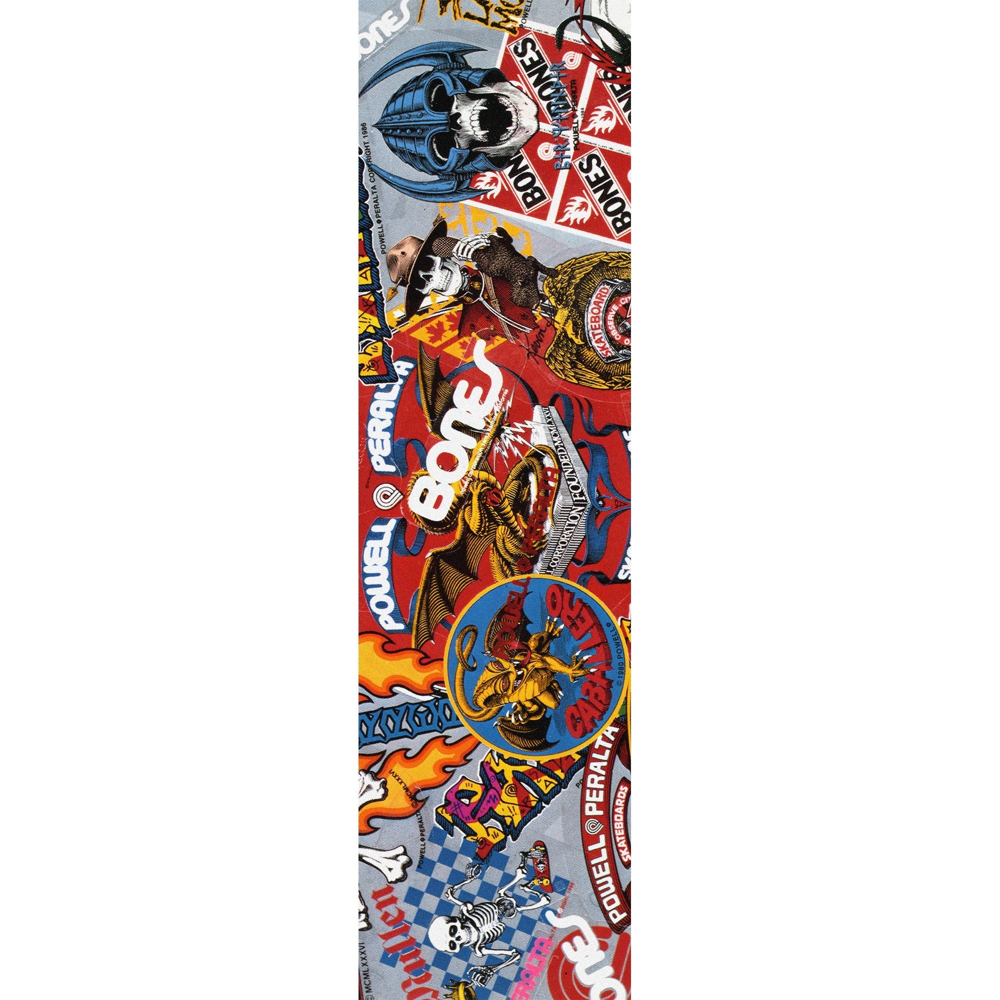 Powell Peralta Collage 3 Single Sheet Griptape - 9″x33″