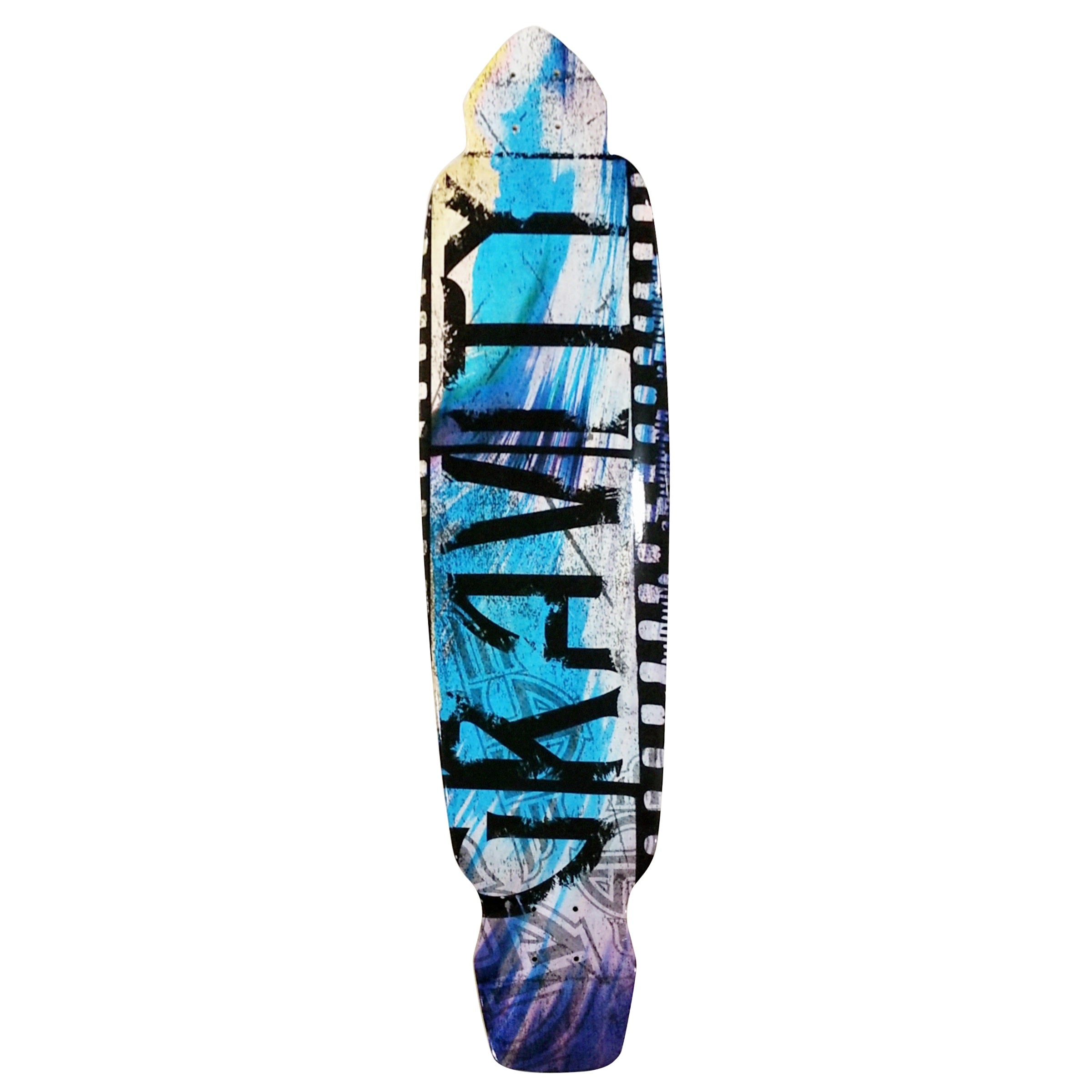 Gravity Film Strip Longboard Deck - 43″