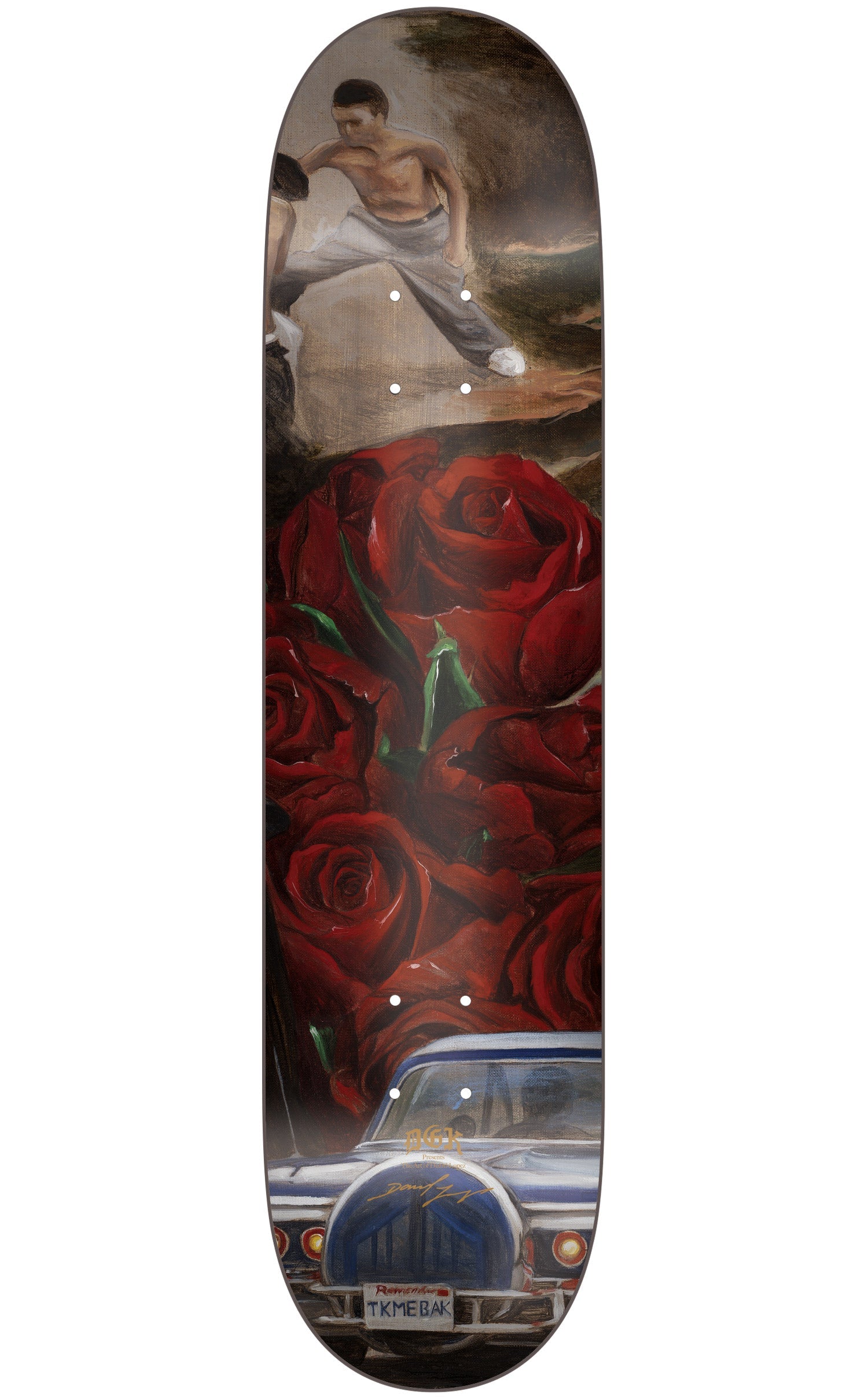 DGK x Godffiti No.2 Skateboard Deck - 8.06″ Multi