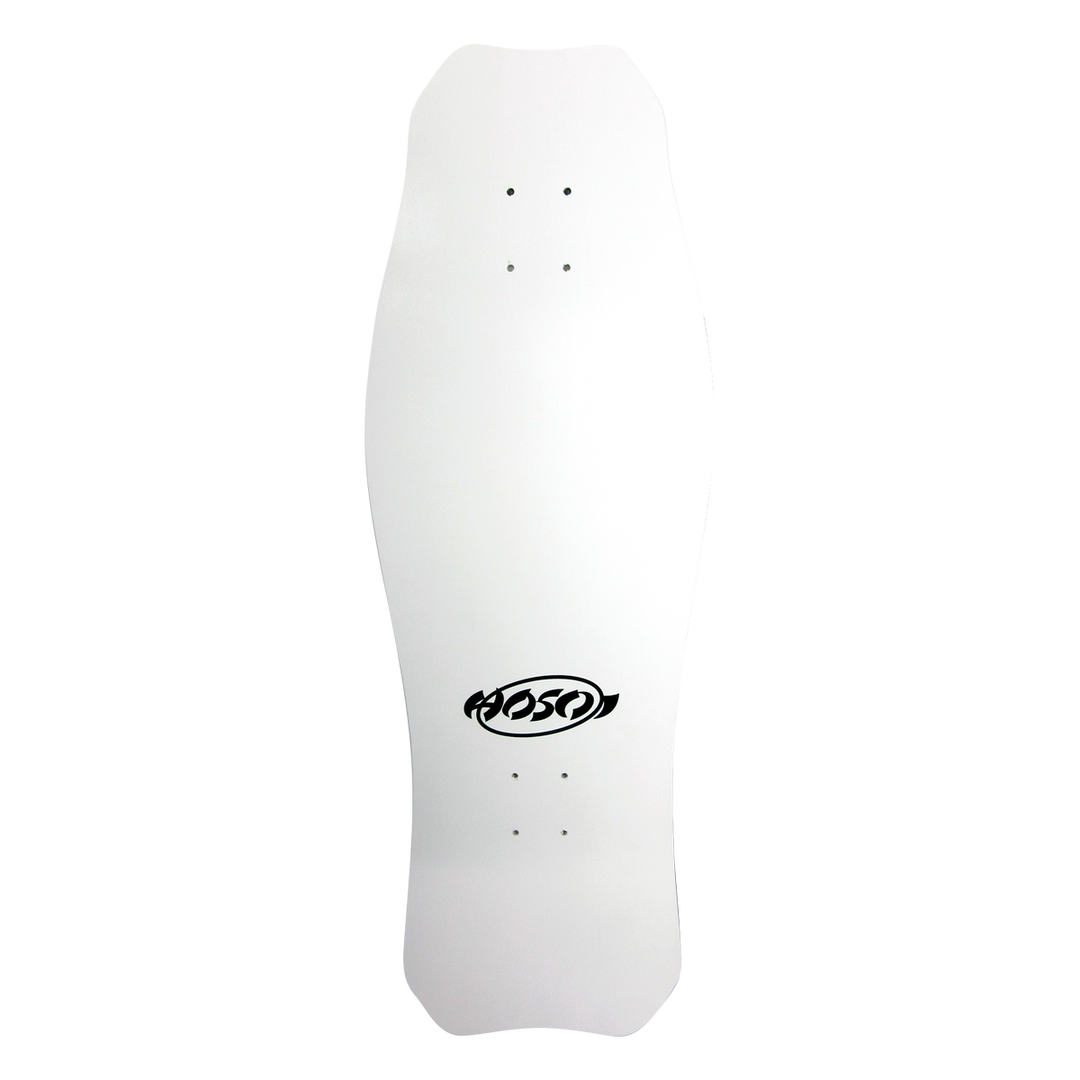 Hosoi Skateboards O.G. Hammerhead White Signed 10.5" Skateboard Deck