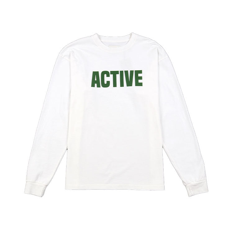 Active LA Impact LS T-Shirt - PFD White