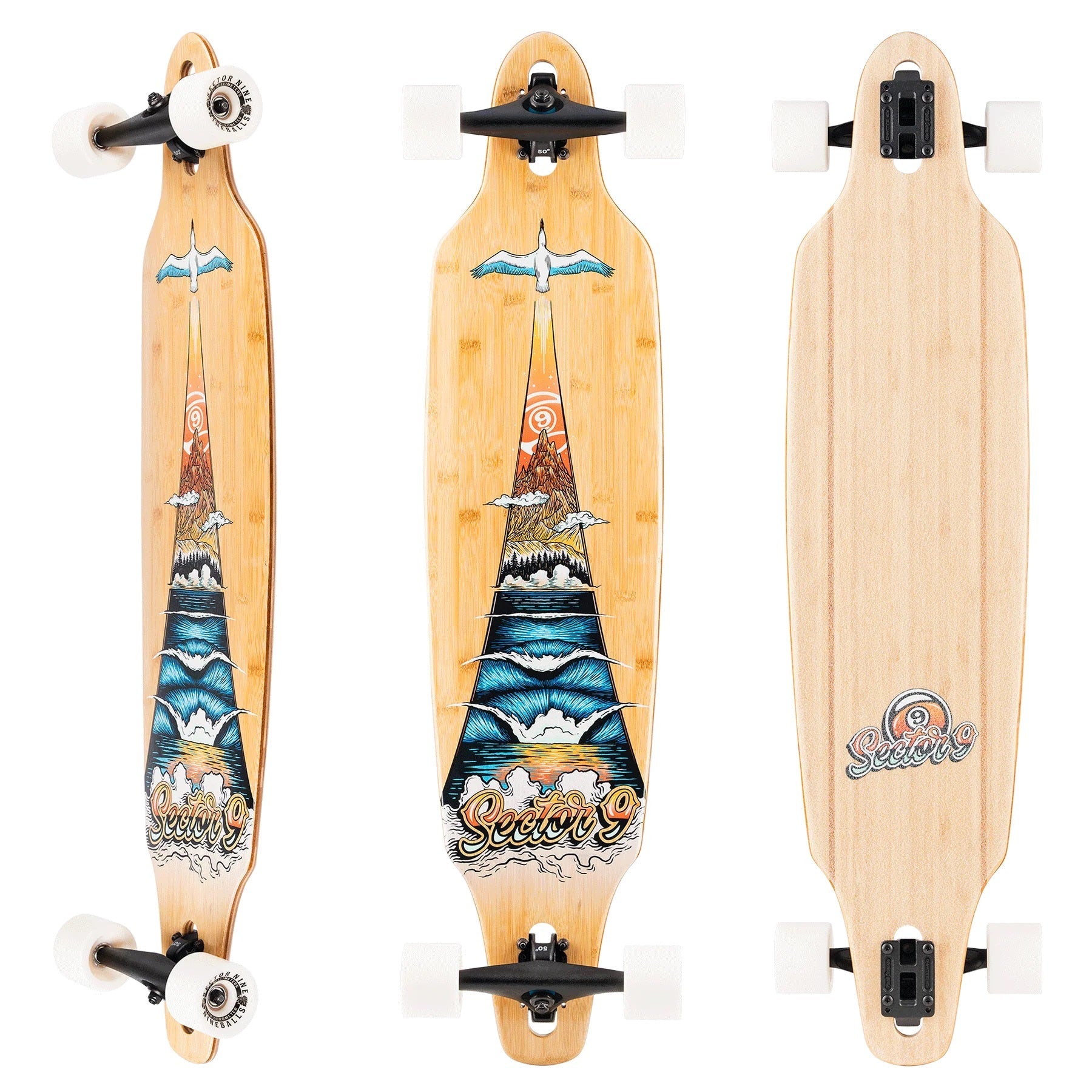 Sector 9 Lookout Take Off Longboard Complete - 9.625"