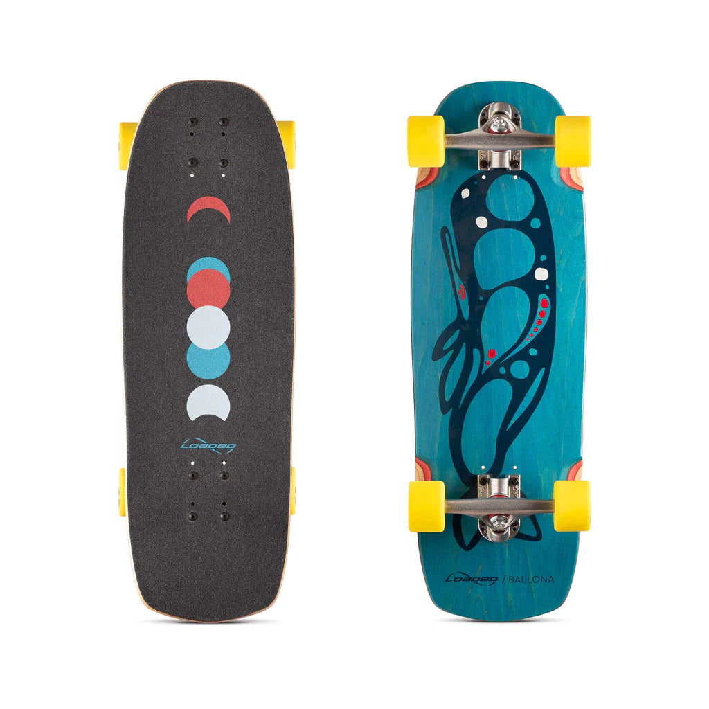 Loaded Ballona Moby Longboard Complete - Blue