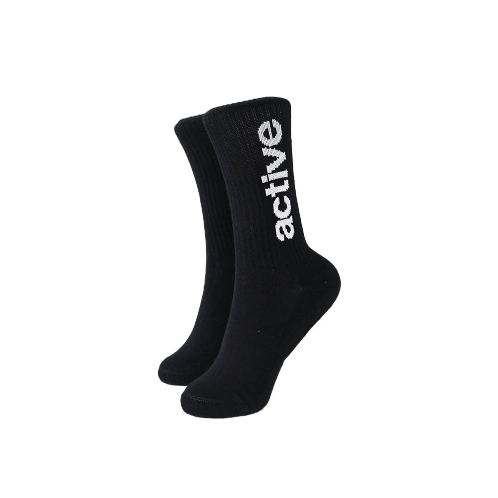 Youth Lockup Sock - Black