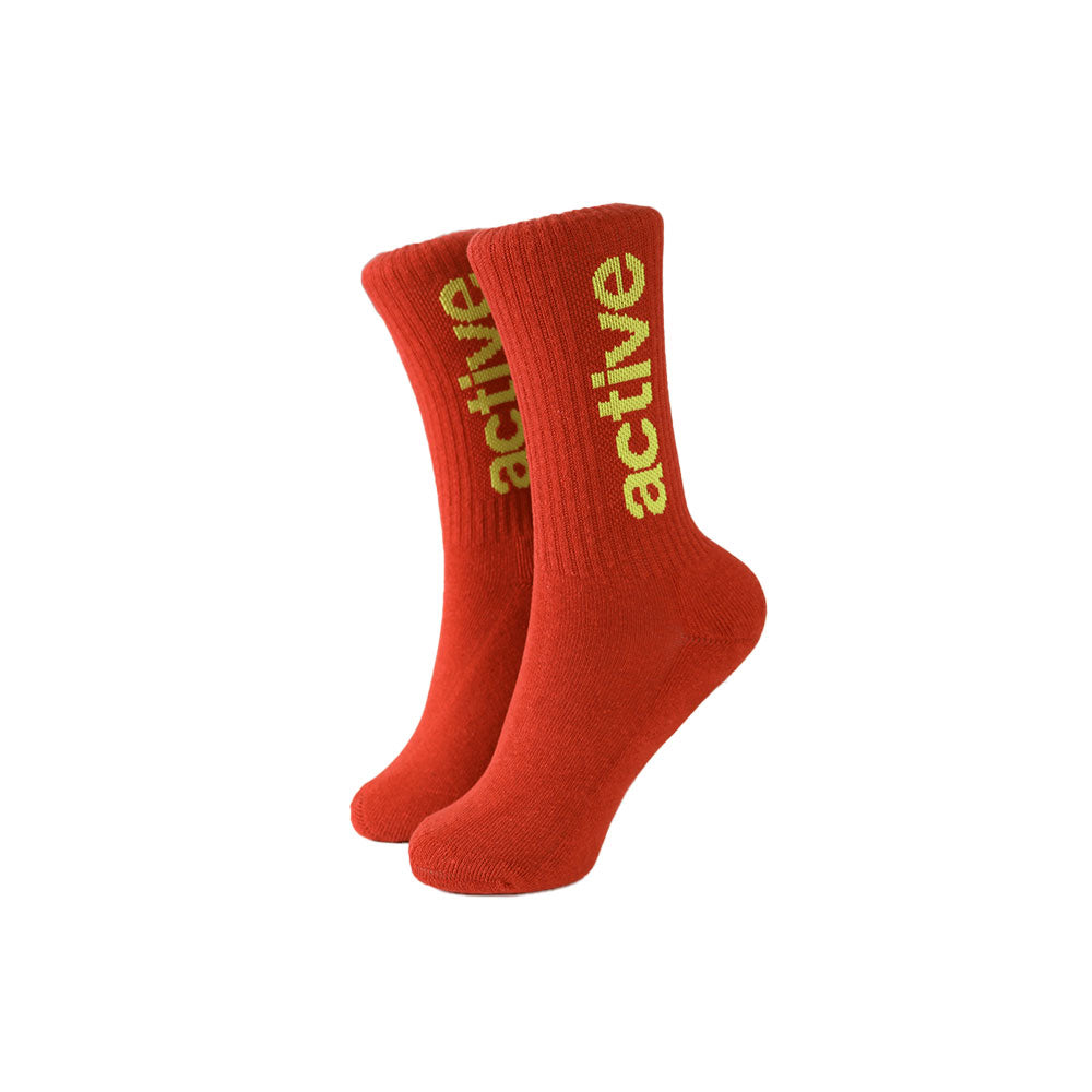 Youth Lockup Sock - Red