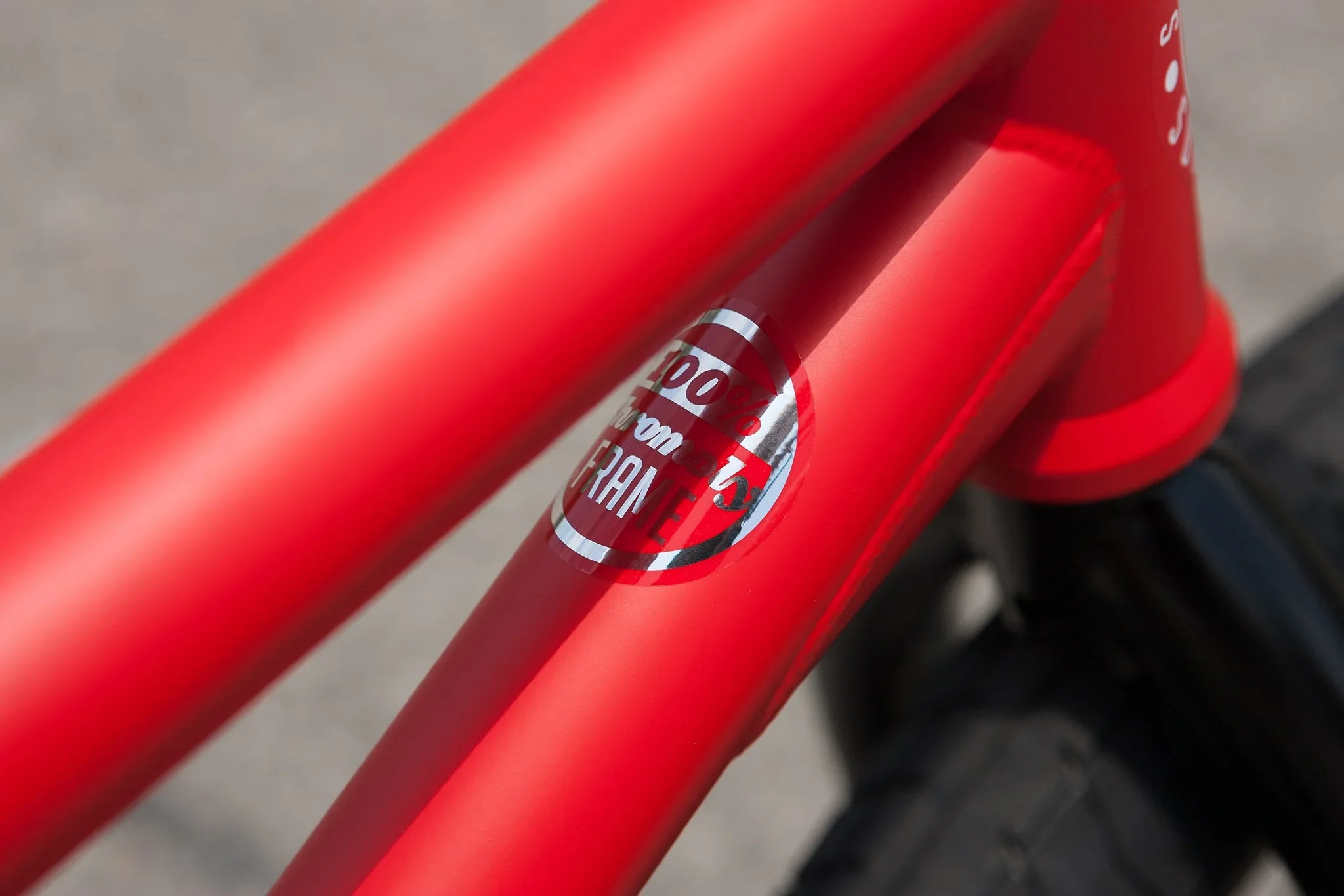 Sunday 2023 Forecaster Brett Silva Signature 20.75″ Complete BMX Bike - Matte Fire Engine Red