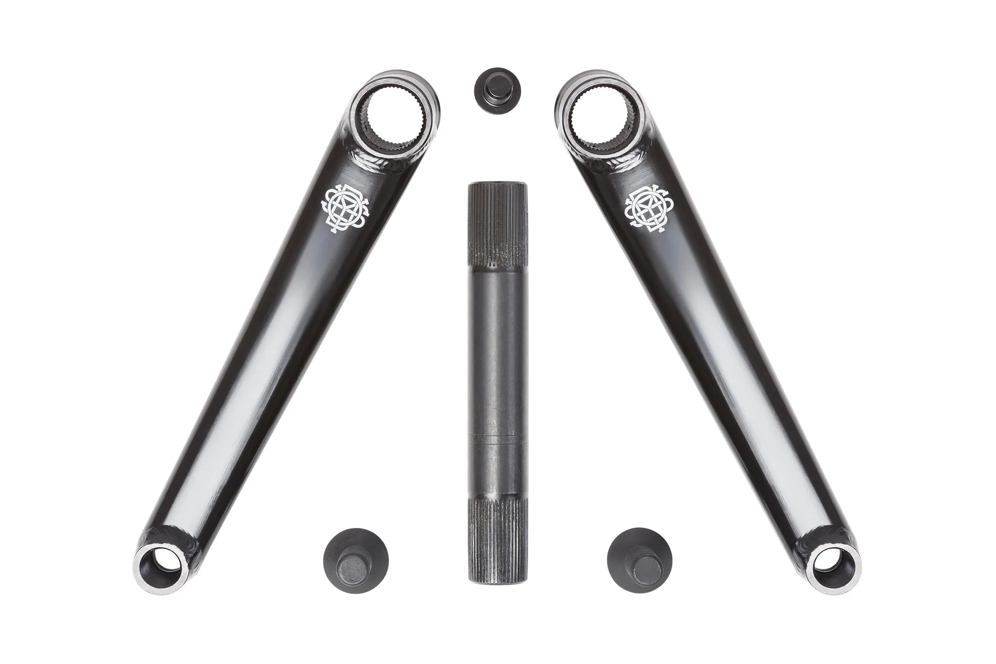 Odyssey BMX Calibur V2 Cranks 165mm - Rust Proof Black