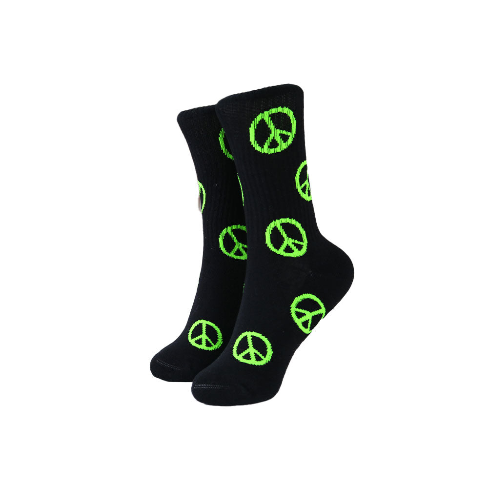 Youth Peace Sock - Black