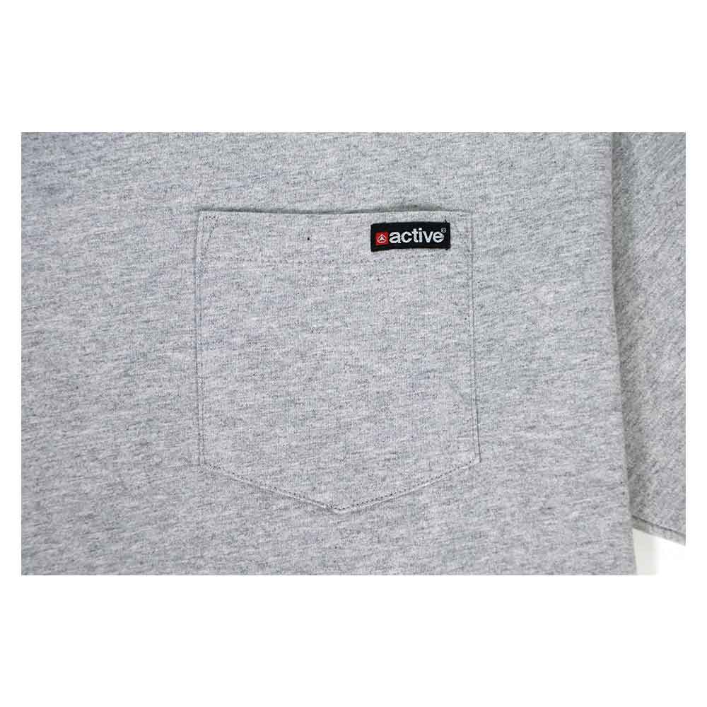 Everyday Pocket T-Shirt - Heather Grey