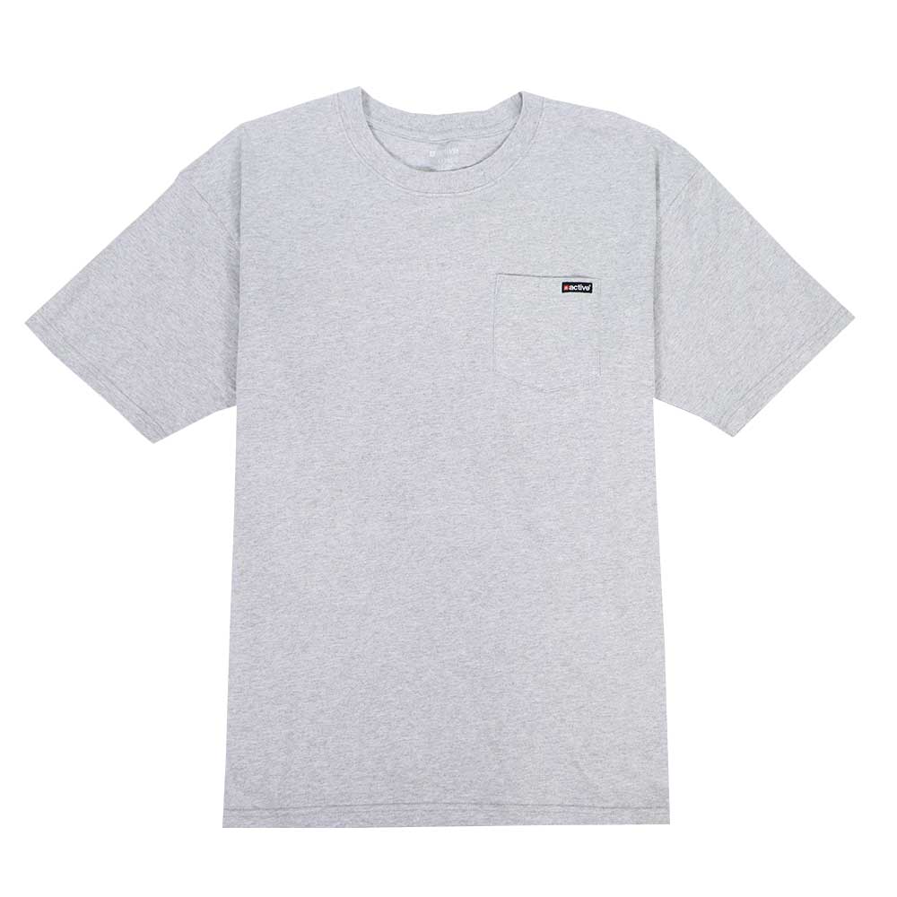 Everyday Pocket T-Shirt - Heather Grey