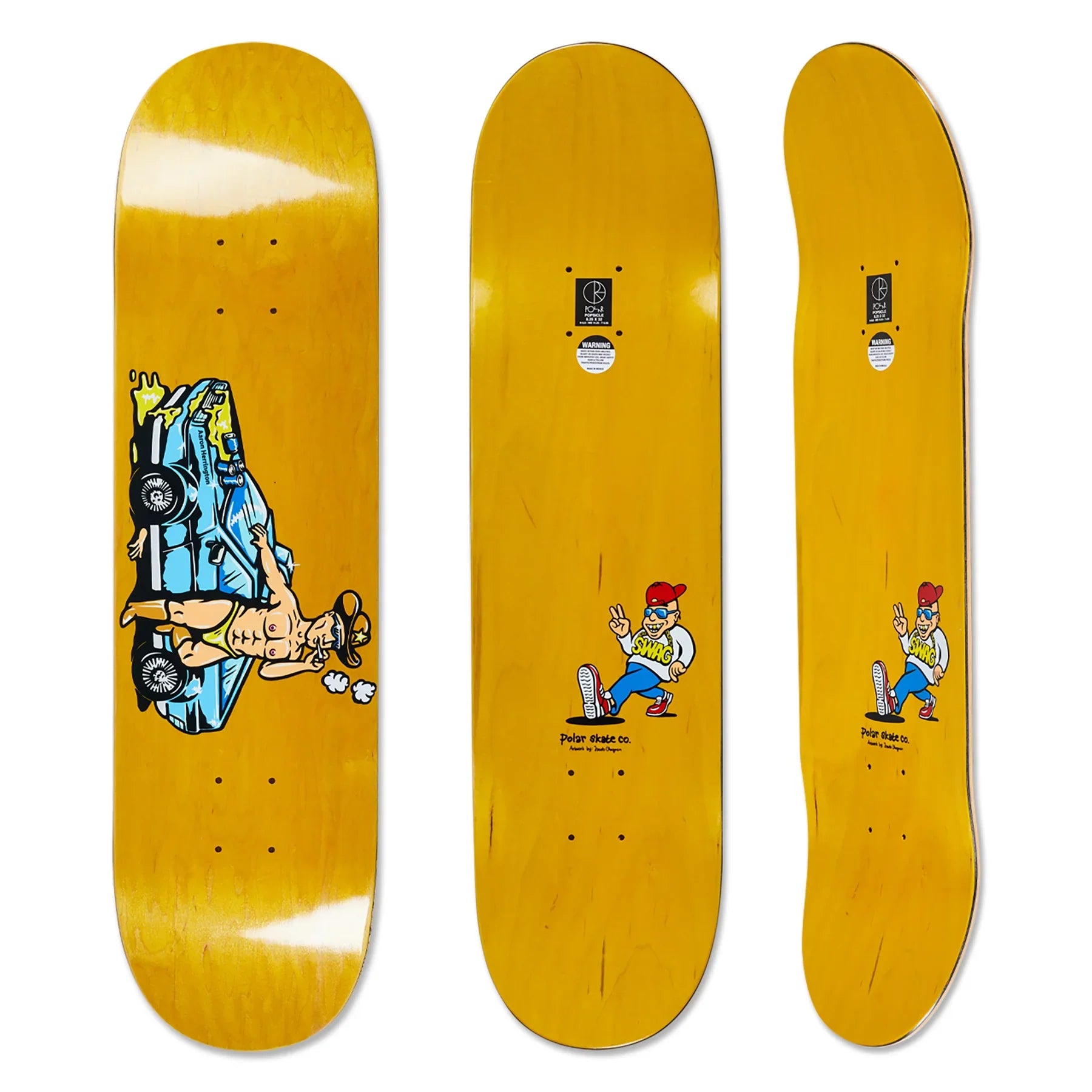 Polar Aaron Herrington Cowboy Cop Deck - Thumbnail 2