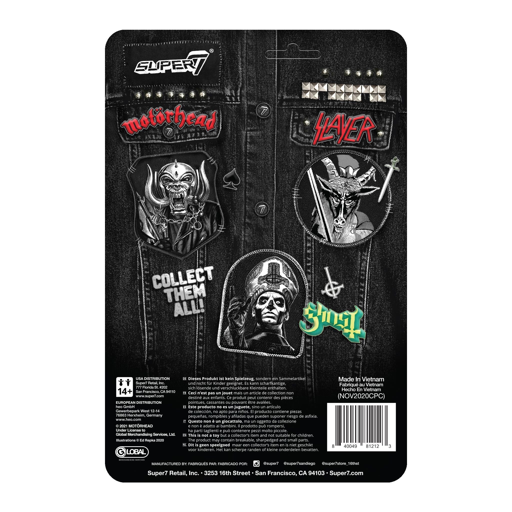 Super7 x Motörhead - Lemmy (Modern Cowboy) ReAction Figure