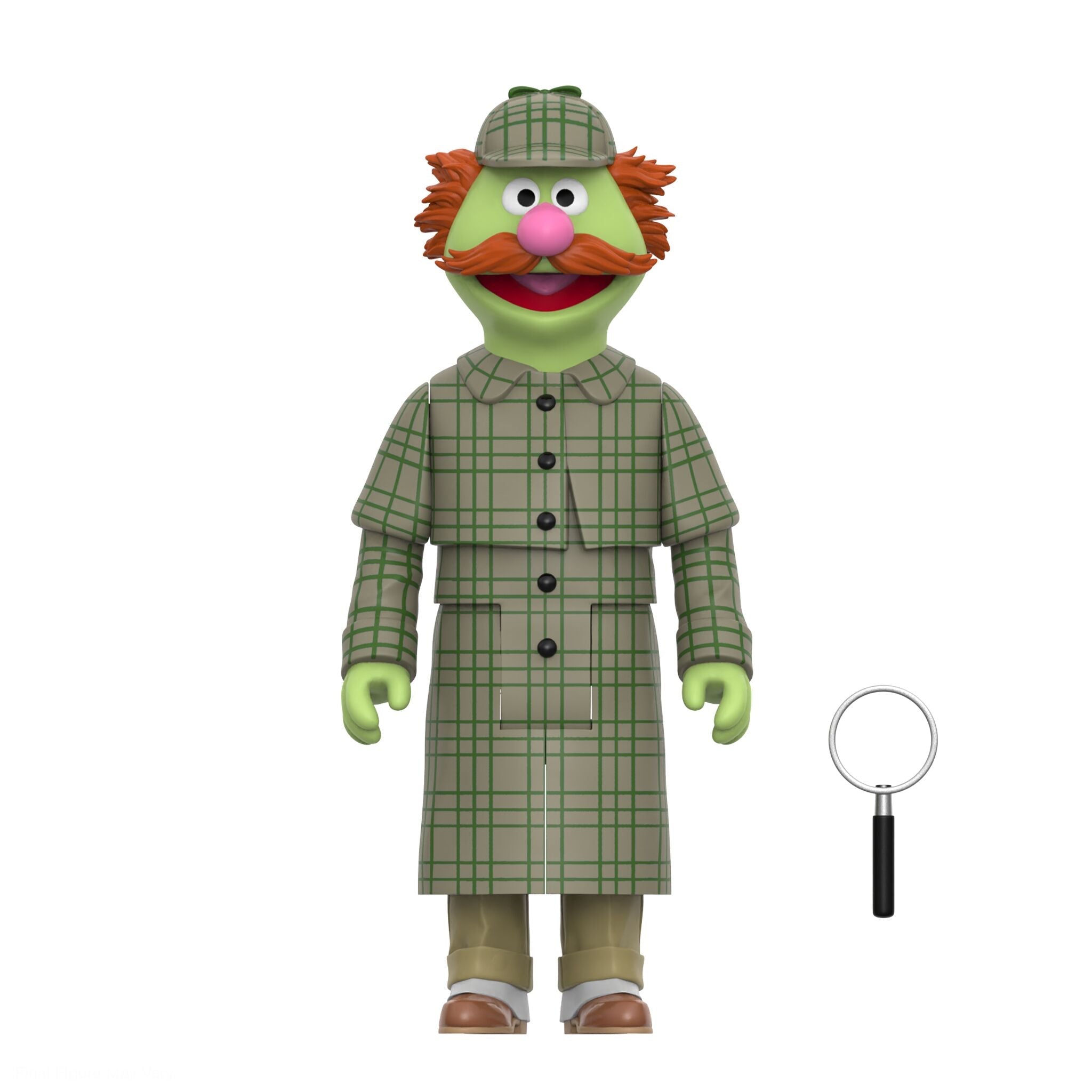 Super7 x SESAME STREET - SUPER GROVER, SHERLOCK HEMLOCK, MR. HOOPER, BIG BIRD ReAction Figures