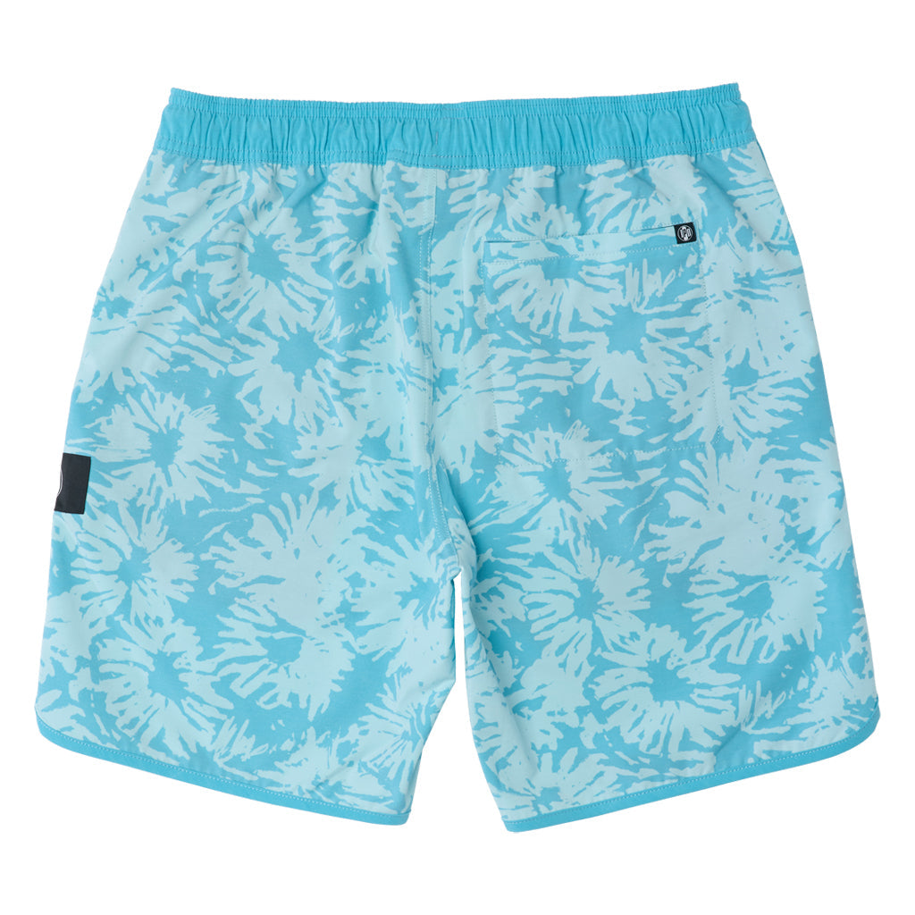 SLACKER PRINTED 18" E-WAIST WALKSHORT