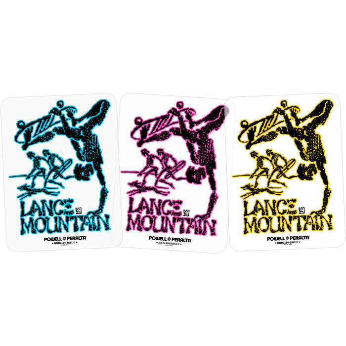 Powell Peralta Lance Mountain Future Primitive Bones Brigade Sticker